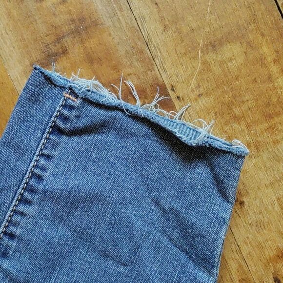 True Religion Halle Skinny Jeans Size 31 Raw Hem Cotton - Picture 10 of 13